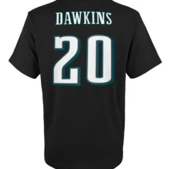 Youth Mitchell & Ness Infant & Toddler-Name & Number Tee Philadelphia Eagles Brian Dawkins