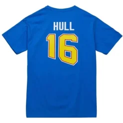 Men Mitchell & Ness T-Shirts & Tops-Name & Number Tee St. Louis Blues Brett Hull