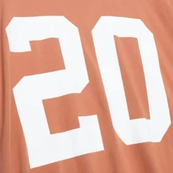 Men Mitchell & Ness T-Shirts & Tops-Name & Number Tee University Of Texas At Austin 1977 Earl Campbell