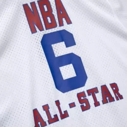 Men Mitchell & Ness T-Shirts & Tops-Name And Number Mesh Hoody All Star East 1985-86 Julius Erving