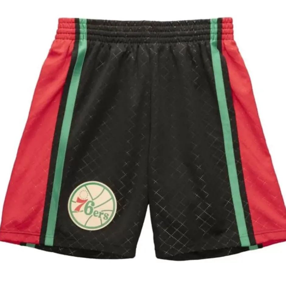 Mitchell & Ness Nba Swingman-Neapolitan Swingman Philadelphia 76Ers 1996-97 Shorts