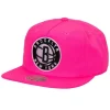 Mitchell & Ness Snapback-Neon Nylon Snapback Brooklyn Nets