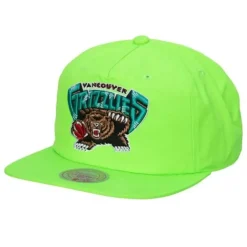 Mitchell & Ness Snapback-Neon Nylon Snapback Hwc Vancouver Grizzlies