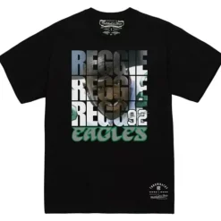 Men Mitchell & Ness T-Shirts & Tops-Nfl Tee Philadelphia Eagles Reggie White