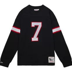 Men Mitchell & Ness T-Shirts & Tops-N&N Longsleeve Tee Atlanta Falcons 2001 Michael Vick