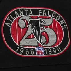 Men Mitchell & Ness T-Shirts & Tops-N&N Longsleeve Tee Atlanta Falcons 1989 Deion Sanders