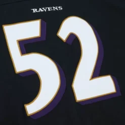 Men Mitchell & Ness T-Shirts & Tops-N&N Longsleeve Tee Baltimore Ravens 2004 Ray Lewis