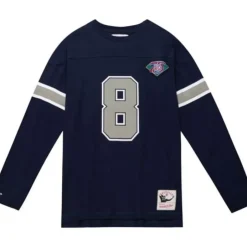 Men Mitchell & Ness T-Shirts & Tops-N&N Longsleeve Tee Dallas Cowboys 1994 Troy Aikman