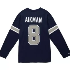 Men Mitchell & Ness T-Shirts & Tops-N&N Longsleeve Tee Dallas Cowboys 1994 Troy Aikman