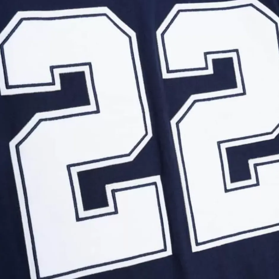 Men Mitchell & Ness T-Shirts & Tops-N&N Longsleeve Tee Dallas Cowboys 1994 Emmitt Smith