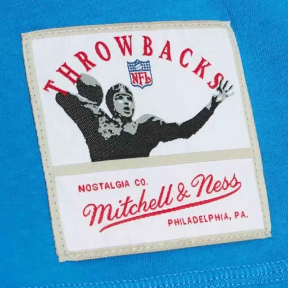 Men Mitchell & Ness T-Shirts & Tops-N&N Longsleeve Tee Detroit Lions 1995 Barry Sanders