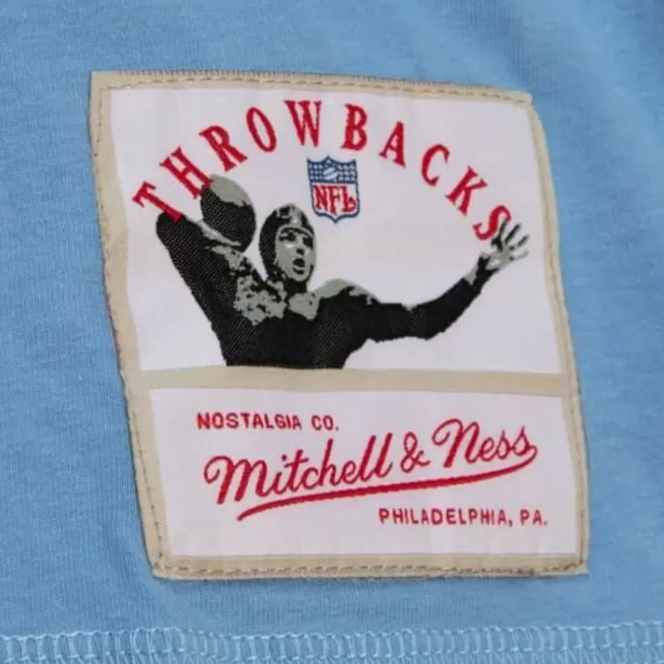 Men Mitchell & Ness T-Shirts & Tops-N&N Longsleeve Tee Houston Oilers 1980 Earl Campbell