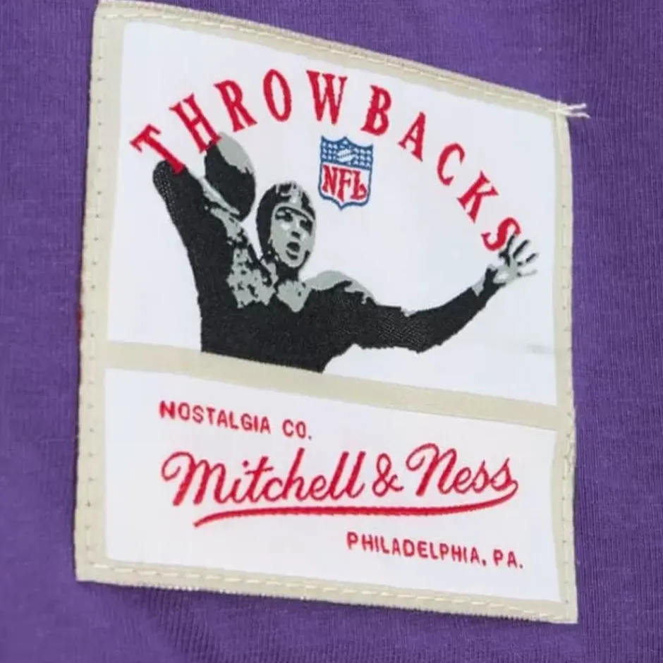 Men Mitchell & Ness T-Shirts & Tops-N&N Longsleeve Tee Minnesota Vikings 2000 Randy Moss