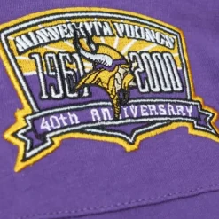 Men Mitchell & Ness T-Shirts & Tops-N&N Longsleeve Tee Minnesota Vikings 2000 Randy Moss