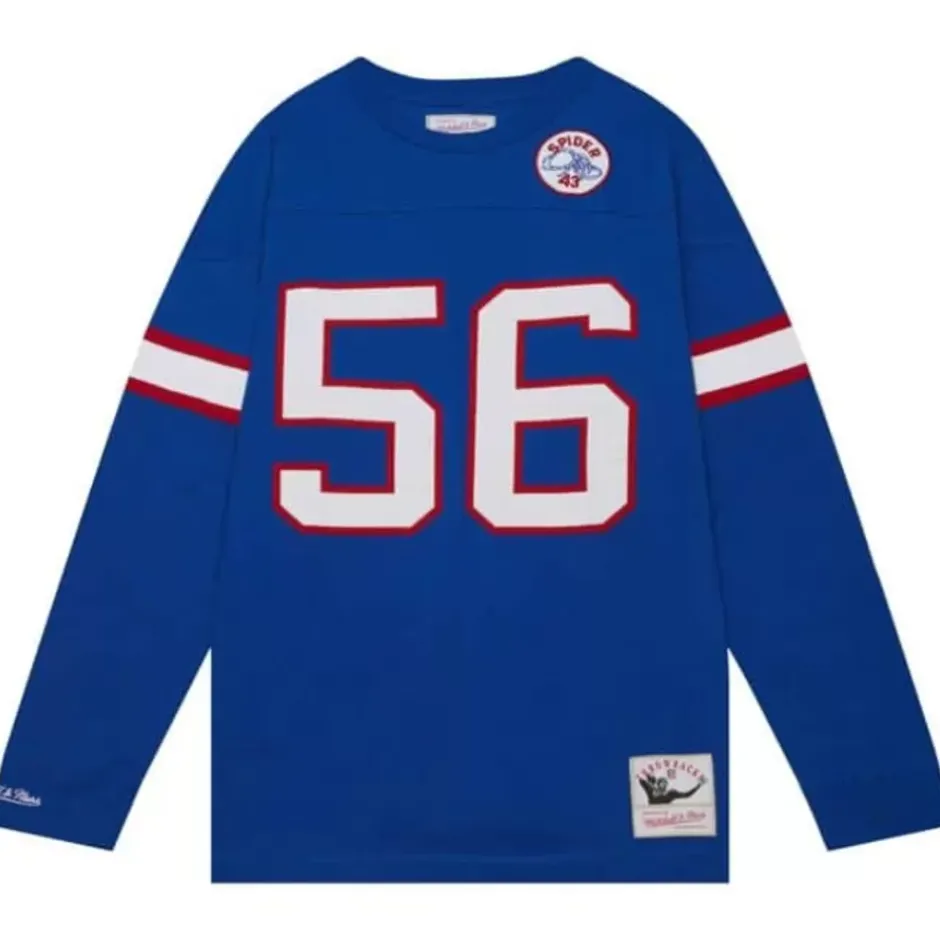 Men Mitchell & Ness T-Shirts & Tops-N&N Longsleeve Tee New York Giants 1986 Lawrence Taylor