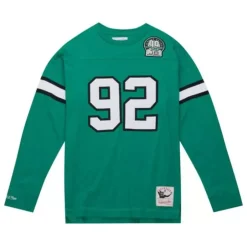 Men Mitchell & Ness T-Shirts & Tops-N&N Longsleeve Tee Philadelphia Eagles 1992 Reggie White