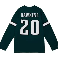 Men Mitchell & Ness T-Shirts & Tops-N&N Longsleeve Tee Philadelphia Eagles 2003 Brian Dawkins