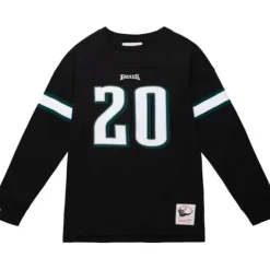 Men Mitchell & Ness T-Shirts & Tops-N&N Longsleeve Tee Philadelphia Eagles 2003 Brian Dawkins