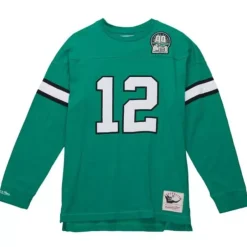 Men Mitchell & Ness T-Shirts & Tops-N&N Longsleeve Tee Philadelphia Eagles 1992 Randall Cunningham