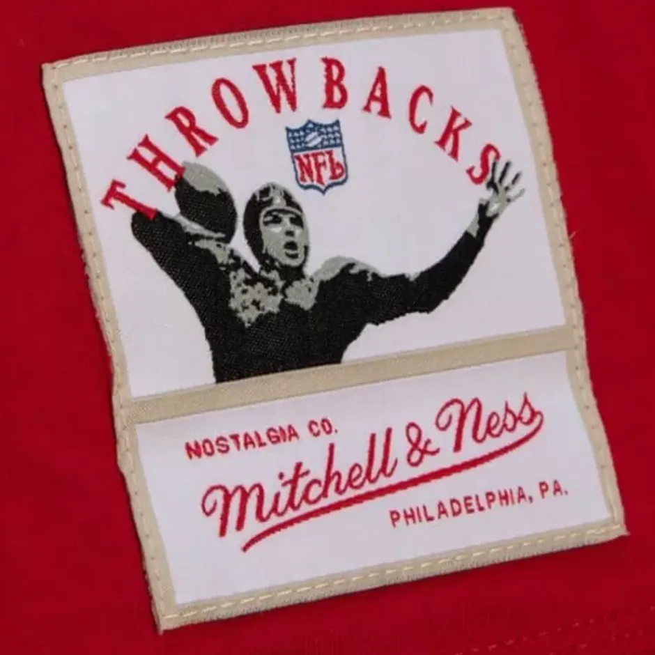 Men Mitchell & Ness T-Shirts & Tops-N&N Longsleeve Tee San Francisco 49Ers 1989 Joe Montana