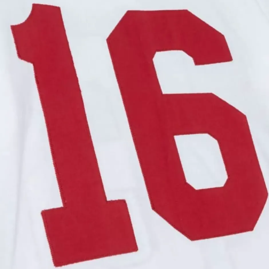 Men Mitchell & Ness T-Shirts & Tops-N&N Longsleeve Tee San Francisco 49Ers 1990 Joe Montana