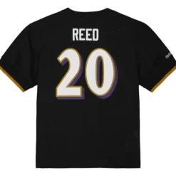 Men Mitchell & Ness T-Shirts & Tops-N&N Mesh Top Baltimore Ravens 2004 Ed Reed
