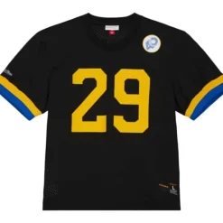 Men Mitchell & Ness T-Shirts & Tops-N&N Mesh Top Los Angeles Rams 1985 Eric Dickerson