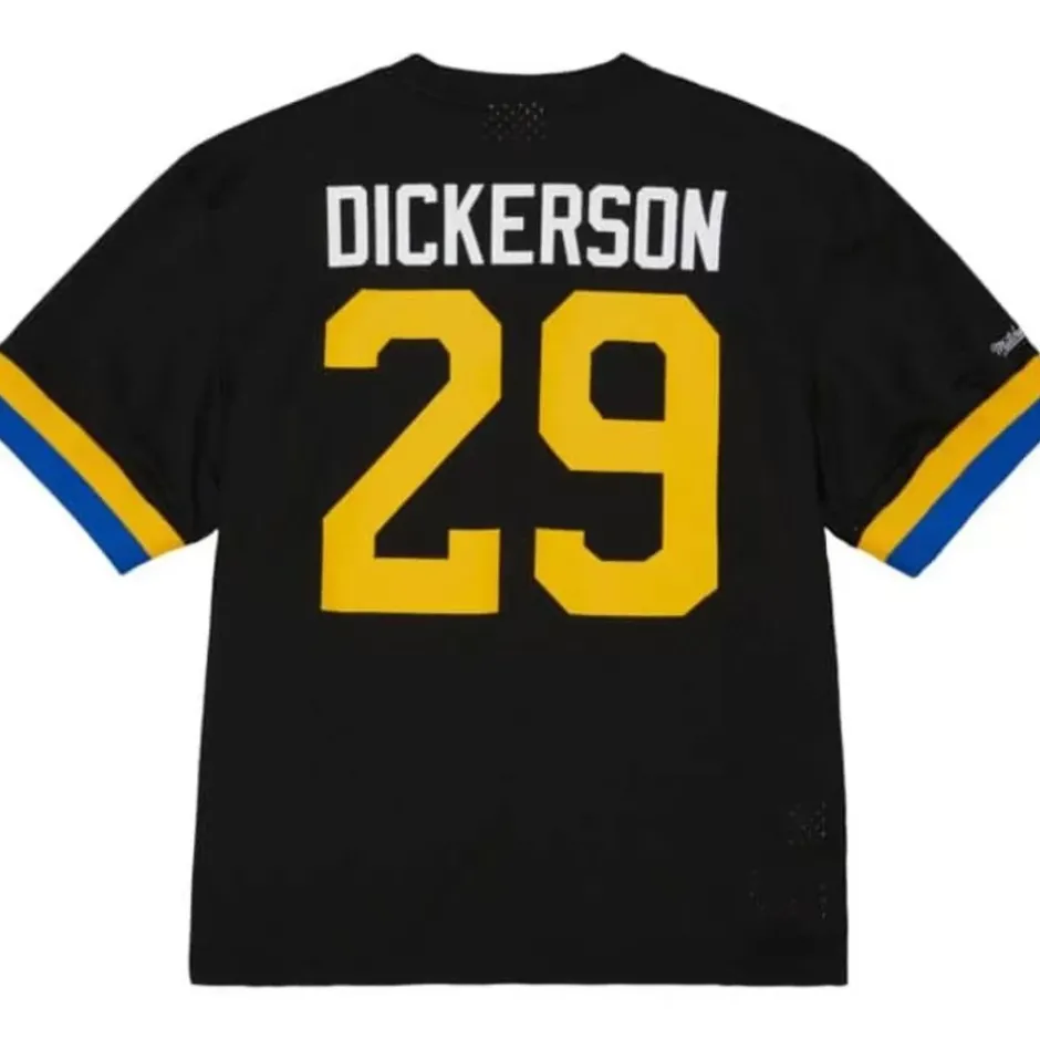 Men Mitchell & Ness T-Shirts & Tops-N&N Mesh Top Los Angeles Rams 1985 Eric Dickerson