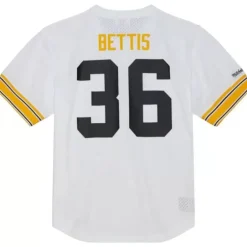Men Mitchell & Ness T-Shirts & Tops-N&N Mesh Top Pittsburgh Steelers 2005 Jerome Bettis