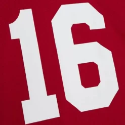 Men Mitchell & Ness T-Shirts & Tops-N&N Mesh Top San Francisco 49Ers 1990 Joe Montana