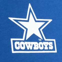 Men Mitchell & Ness T-Shirts & Tops-N&N Royal Dallas Cowboys Deion Sanders