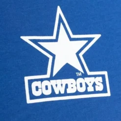 Men Mitchell & Ness T-Shirts & Tops-N&N Royal Dallas Cowboys Michael Irvin