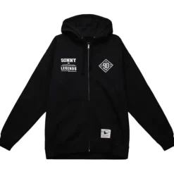 Men Mitchell & Ness Hoodies & Sweatshirts-N&N Zipper Hoodie Collaboration Sonny Jurgensen