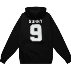 Men Mitchell & Ness Hoodies & Sweatshirts-N&N Zipper Hoodie Collaboration Sonny Jurgensen
