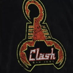 Men Mitchell & Ness T-Shirts & Tops-Now & Then Tee San Jose Clash
