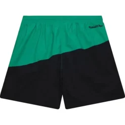 Men Mitchell & Ness Shorts-Nylon Utility Shorts Boston Celtics
