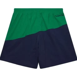 Men Mitchell & Ness Shorts-Nylon Utility Shorts Dallas Mavericks