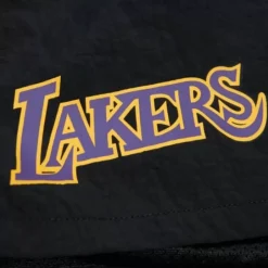 Men Mitchell & Ness Shorts-Nylon Utility Shorts Los Angeles Lakers