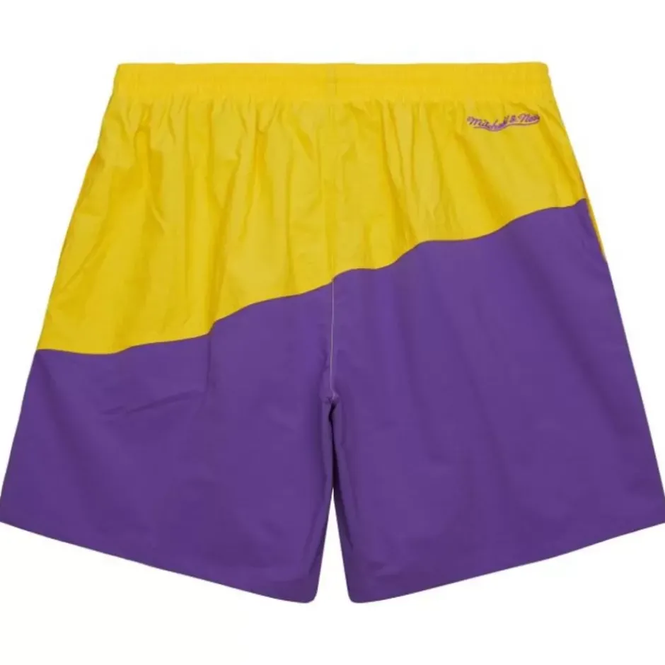 Men Mitchell & Ness Shorts-Nylon Utility Shorts Louisiana State University