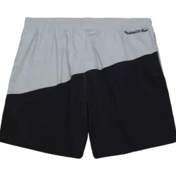 Men Mitchell & Ness Shorts-Nylon Utility Shorts Oakland Raiders