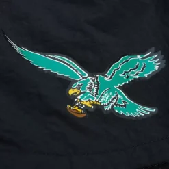 Men Mitchell & Ness Shorts-Nylon Utility Shorts Philadelphia Eagles