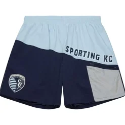 Men Mitchell & Ness Shorts-Nylon Utility Shorts Sporting Kansas City