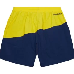Men Mitchell & Ness Shorts-Nylon Utility Shorts University Of Michigan