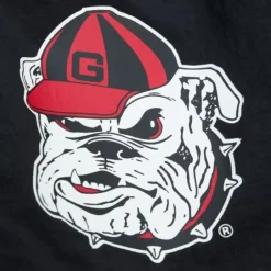 Men Mitchell & Ness Shorts-Nylon Utility Shorts University Of Georgia