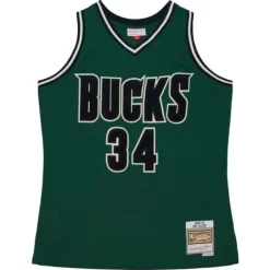 Mitchell & Ness Nba Swingman-Off Court Chenille Swingman Ray Allen Milwaukee Bucks 2000-01 Jersey