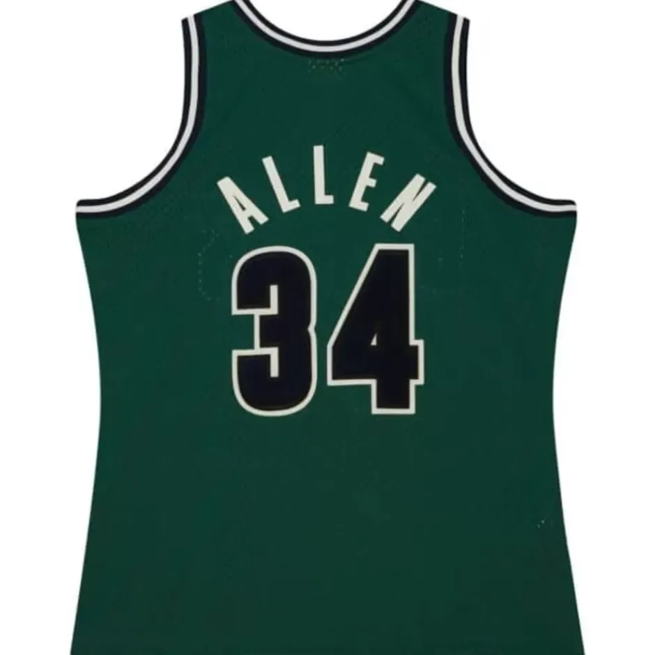 Mitchell & Ness Nba Swingman-Off Court Chenille Swingman Ray Allen Milwaukee Bucks 2000-01 Jersey