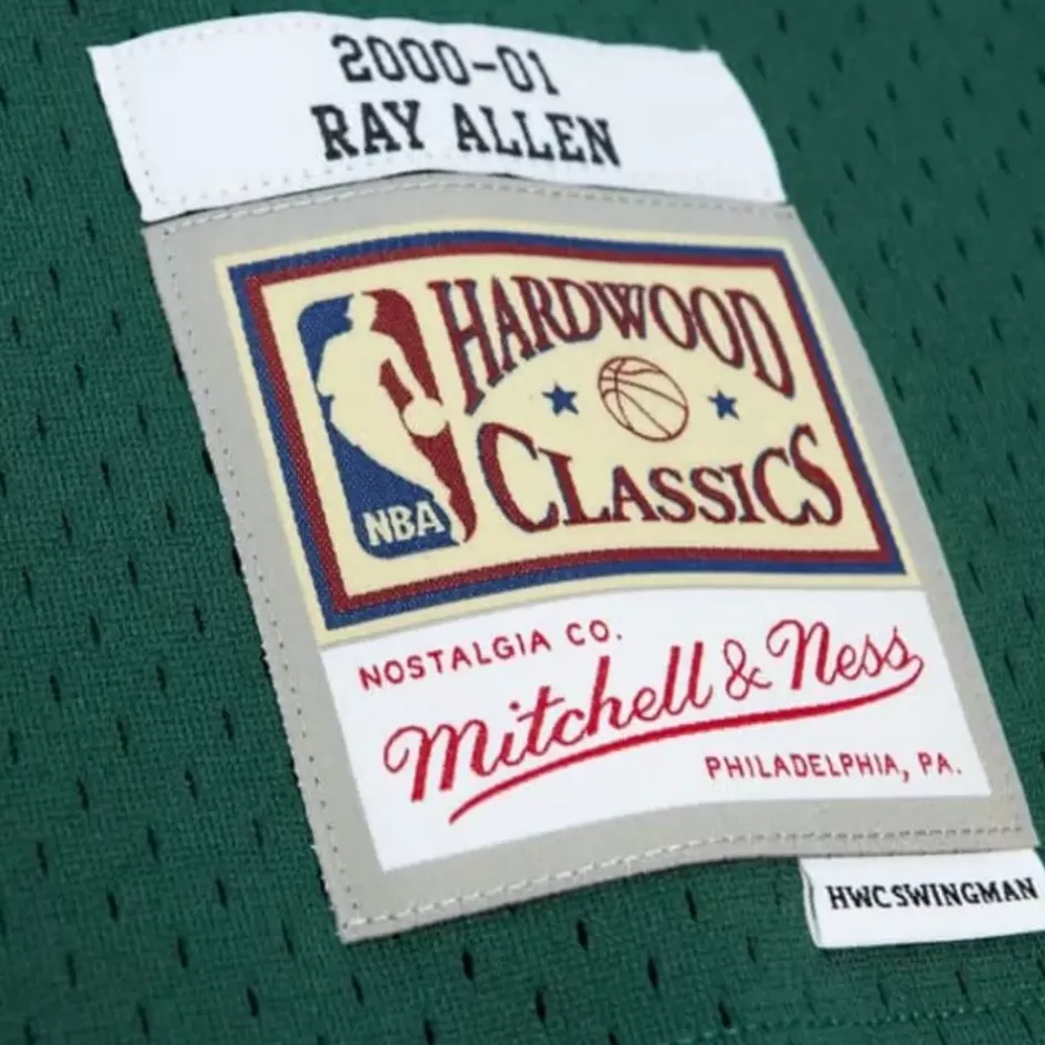 Mitchell & Ness Nba Swingman-Off Court Chenille Swingman Ray Allen Milwaukee Bucks 2000-01 Jersey