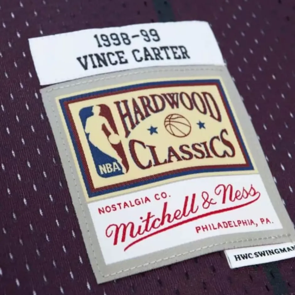 Mitchell & Ness Nba Swingman-Off Court Chenille Swingman Vince Carter Toronto Raptors 1998-99 Jersey