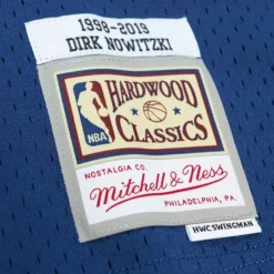 Mitchell & Ness Nba Swingman-Off Court Chenille Swingman Dirk Nowitzki Dallas Mavericks 1998-99 Jersey