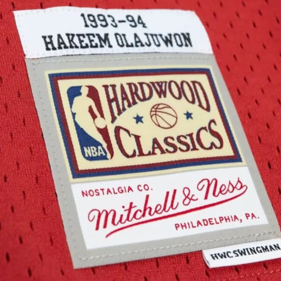 Mitchell & Ness Nba Swingman-Off Court Chenille Swingman Hakeem Olajuwon Houston Rockets 1993-94 Jersey